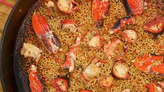 Paella de bogavante