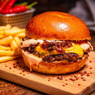 Spicy burger (smashed)