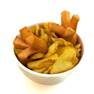 Patate e Würstel Affumicato