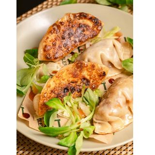Ravioli gyoza homemade gamberi e verdure(4pz)