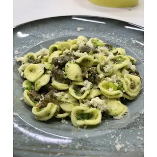 Orecchiette salsiccia e broccoli