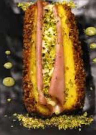 Crocchè con pistacchio e mortadella - 1 pezzo