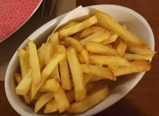1/2 batata frita rodela