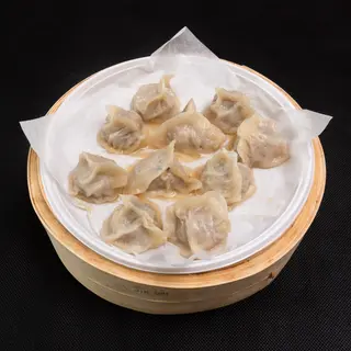 Pierogi z wieprzowiną i krewetkami