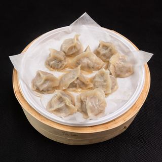 Pierogi z wieprzowiną i krewetkami