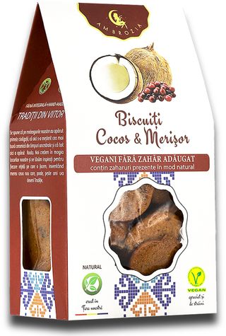 Biscuiți cocos & merișor
