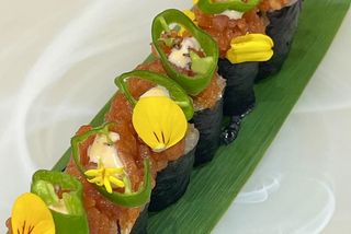 Uramaki Picante De Atún (8 Uds.)
