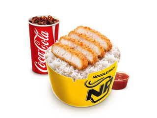 (NEW) Meniu Rice Pack Crunchy Șnițel