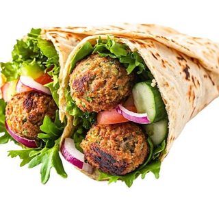 Piadina  falafel