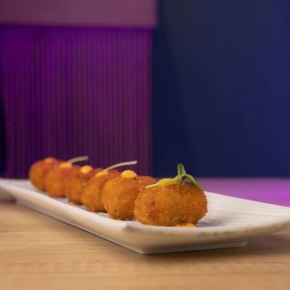 Croquetas de calabaza asada y puerro