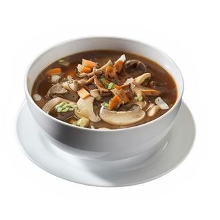 Sopa De Pollo Con Champiñones