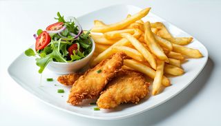 Snitel de pui crispy