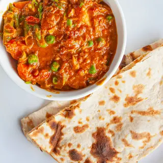 Chapati + Pilau + Liver + Soda