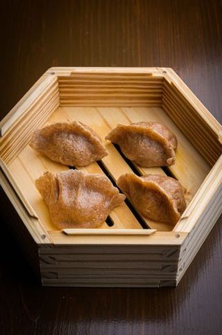 113RAV POLLO INTEGRALI CON FUNGHI 鸡饺