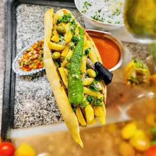 Sandwich Œuf & Kebab