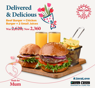 Beef and Chicken Burger
