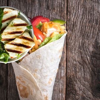 Wrap Halloumi