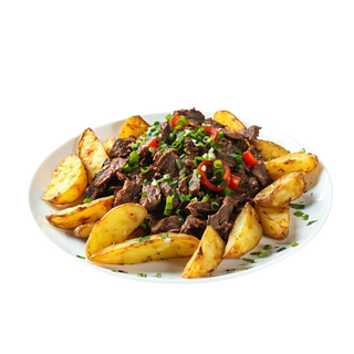Barbacoa Con Patatas