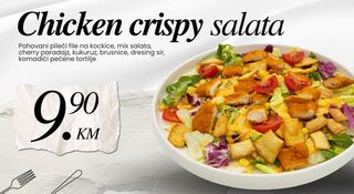 Salata Crispy Chicken