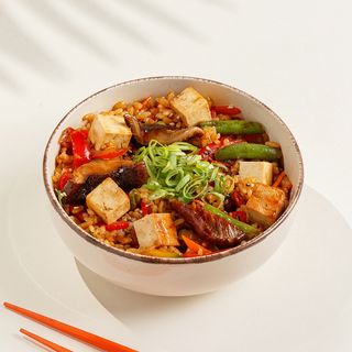 Wok Vegan orez in sos Teriyaki