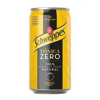 Tónica Schweppes Zaro Calorías Lata 25 Cl.