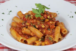 Rigatoni con verduras