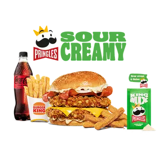 Combo Pringles Sour Creamy Doble Pollo