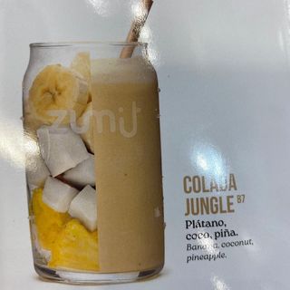 B7 Plátano coco piña 