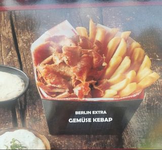 Box z mięsem i warzywami