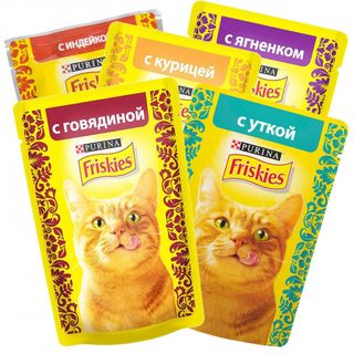 Promo Pack Friskies 4+1 as a gift