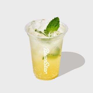 Pineapple & litsea soda