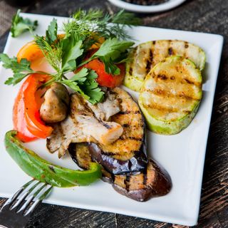 Овощи на гриле 