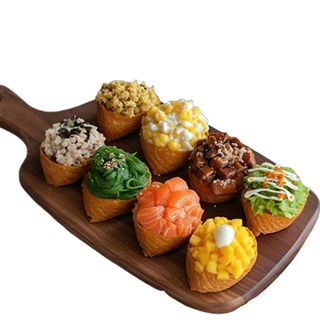 Gunkan tofu frito 2uds.