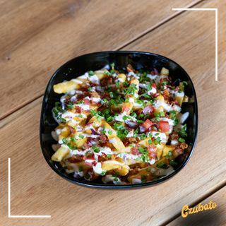 Loaded fries becon