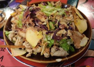 Ensalada de pollo
