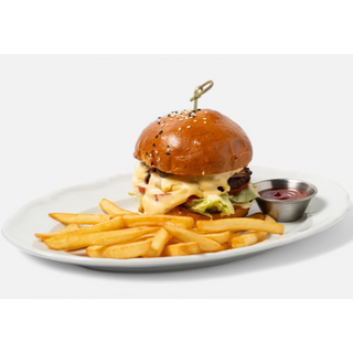 Гранд-чизбургер с брискетом