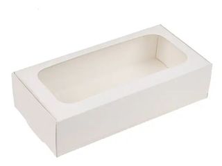 Коробка 2 біла з вікном