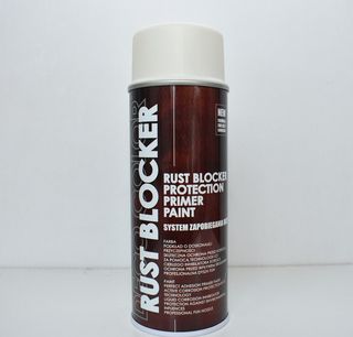 Spray primer+rust blocker alb