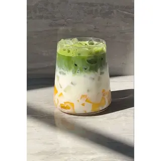Mango Matcha Latte