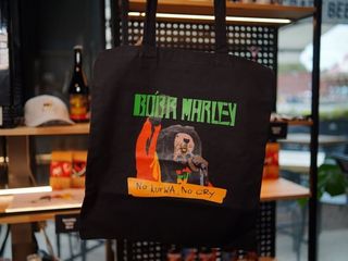 Torba materiałowa – Bóbr Marley „No k*rwa, no cry”