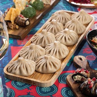 ხინკალი ბატკნისა და საქონლის ხორცით 10 ცალი