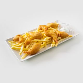 Gambas rebozadas