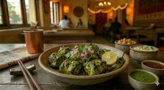 Hariyali Chicken Emerald