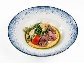 Салат з ростбіфом і бататом (250g)