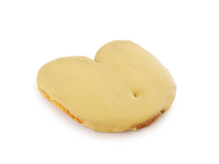 Palmera de chocolate blanco