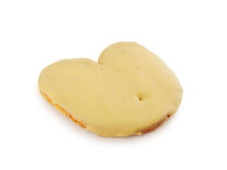 Palmera de chocolate blanco