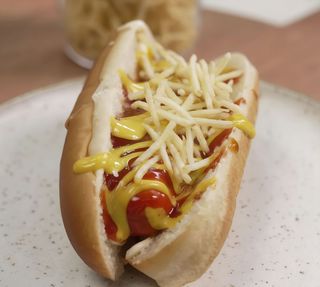 Cachorro quente brasileiro duplo