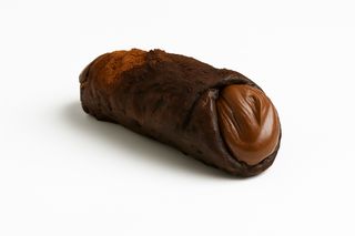 Cannolo Siciliano 2.0 con crema de Nutella y Oreo