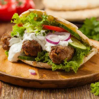 Kebab de faláfel