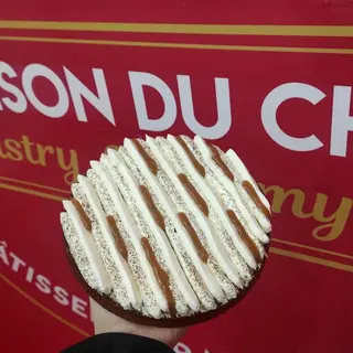 Tarte vanille et caramel 